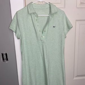 Vineyard Vines mint-colored polo dress